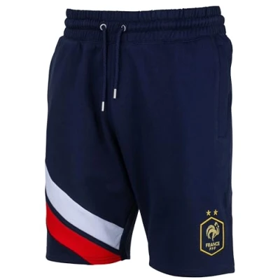 Image de FFF Short Molleton Collection Officielle Equipe de France Football Taille Adulte Homme S