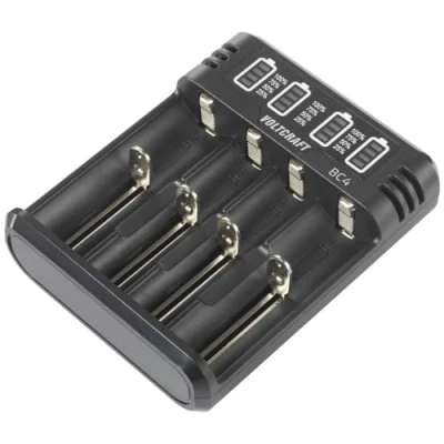 Image de Chargeur de Piles Rondes Li ION, NiMH VOLTCRAFT BC4