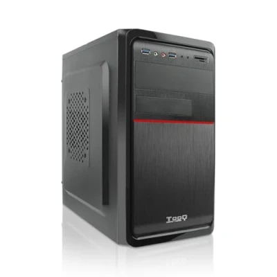 Image de TooQ TQC 4745DU3C B unité centrale Mini Tower Noir 500 W Neuf