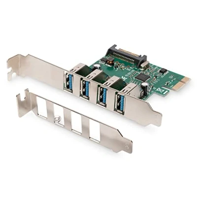 Image de Digitus DS 30221 1 Carte réseau Interne USB 5000 Mbit/s