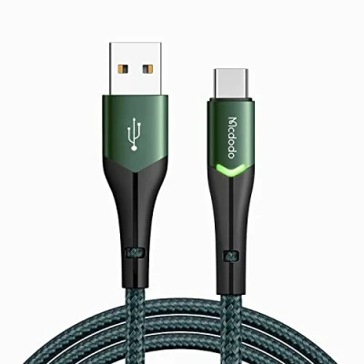 Image de Câble de téléphone, charge rapide, USB C, USB, 1M, QC 4.0, LED, McDodo