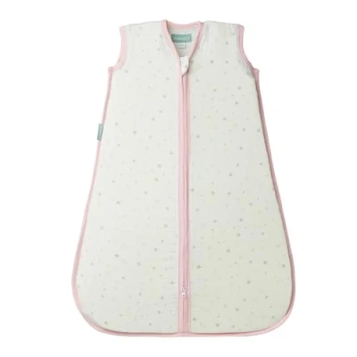 Image de molis&amp;co. Gigoteuse pour bébé 100% coton. 0.4 TOG. 0 à 6 Mois. Idéal l’été. Pink Sky Rose. Douceur et fraîcheur dans une seule couche de tissu.
