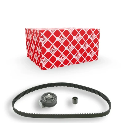 Image de FEBI BILSTEIN 24724 Kit de distribution 153 Galet tendeur compris, Poulie renvoie incl. AUDI: A4 B5 Avant, Berline