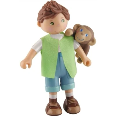 Image de HABA Little Friends Julius UND Affen Poupée multicoloured pour enfants, Taille: One Size, Multi coloured