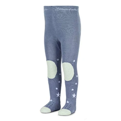 Image de Sterntaler Krabbelstrumpfhose Emmi Collants, Mittelblau, 74 Mixte bébé