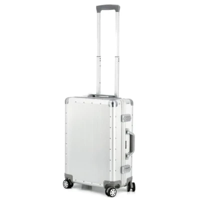 Image de Alumaxx Valise de Voyage Orbit en Aluminium avec 4 roulettes Doubles à 360 54 cm, argenté, x 40 20