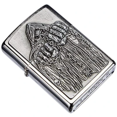 Image de Zippo 2000860 Nr. 200 Game Over Emblem Silver Taille unique