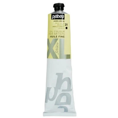 Image de Pébéo Huile Fine XL 200 ml Peinture à l’Huile Jaune Lumière