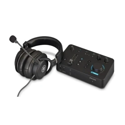 Image de Yamaha Pack tout en un ZG01 : avec le mixeur audio Game Streaming et casque YH G01 Studio Quality Pour Windows, Mac, iOS Android