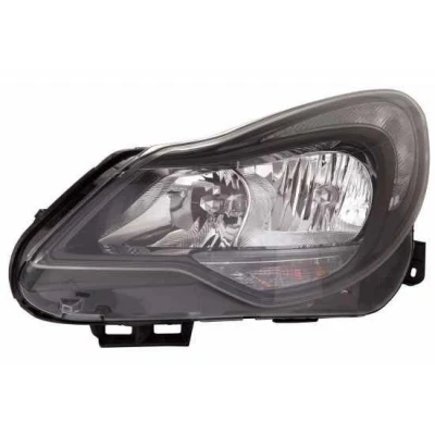 Image de ABAKUS 442 1169RMLDEM2 Phares droit H7, H1 noir limpide avec commande pour correcteur de site projecteur PX26d, P14.5s OPEL: Corsa D 3/5 portes