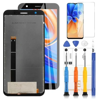 Image de Écran LCD pour Blackview BV4900 / BV5100 PRO de rechange Tactile Digitizer Assembly Pièces Réparation avec OutilsNoir