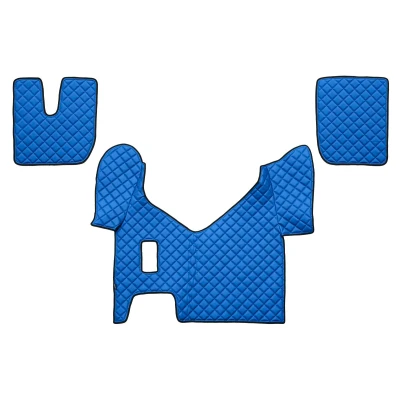 Image de F CORE FL28 BLUE Ensemble de tapis sol Similicuir avant 3 Bleu