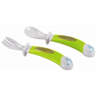Image de Vulli Fresh Touch Sophie la Girafe Couverts Ergonomiques Soft and Fun