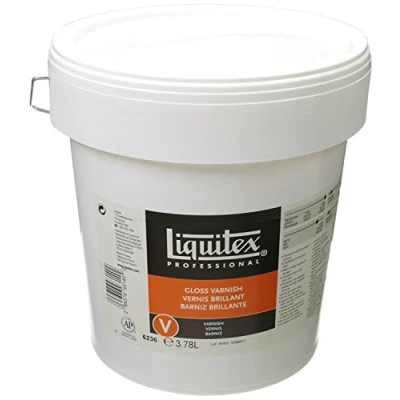 Image de Liquitex Additif Vernis Brillant Seau 3,78L