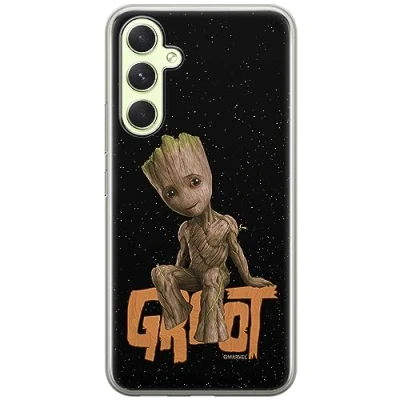 Image de ERT GROUP Coque de téléphone Portable pour Samsung A54 5G Original et sous Licence Officielle Marvel Motif Groot 005 Parfaitement adapté à la Forme du Portable, en TPU
