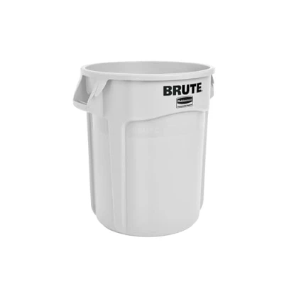 Image de Rubbermaid Commercial Products FG262000WHT Brute Récipient rond Blanc 75,7 l