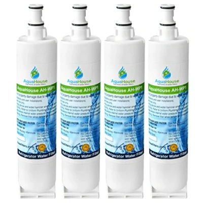 Image de 4x AH WP1 filtre à eau compatible pour Whirlpool réfrigérateur SBS002, 4396508, 481281729632, 461950271171, S20BRS, SBS003