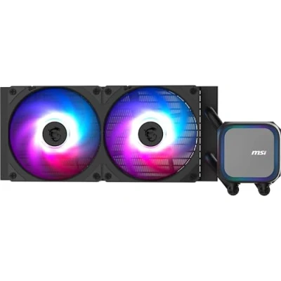 Image de MSI MAG CORELIQUID A13 240 Carte mère, Processeur Kit de refroidissement du liquide 12 cm Noir Neuf