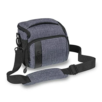 Image de PEDEA Sac à Dos pour Appareil Photo DSLR Fashion Reflex avec Protection imperméable Anti Pluie et séparation intérieure Variable (Sac Dos, Gris)