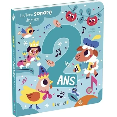 Image de Le Livre sonore de mes 2 ans avec 6 puces À partir d’occasion Correct