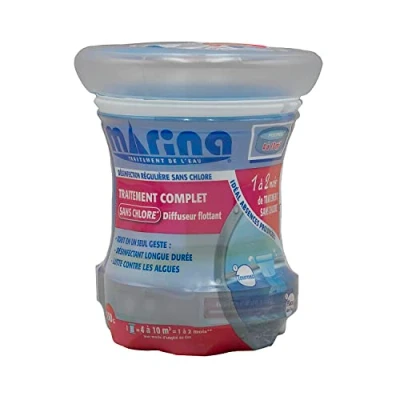 Image de INNOVATIVE WATER CARE Traitement Complet Diffuseur Flottant sans Chlore 4 à 10 m3