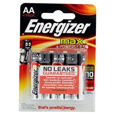 Image de ENERGIZER 4 Piles AA LR6 Max