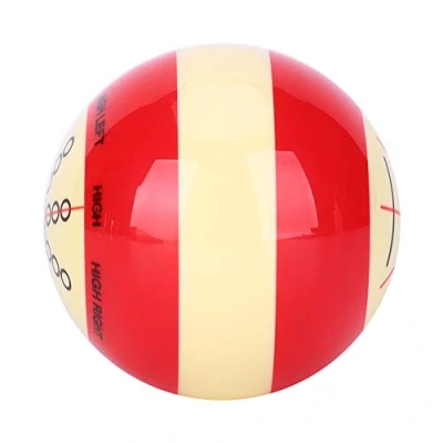 Image de RiToEasysports Balle de Match Billard, Snooker 52MM Résine Billard Résistant à l&#039;usure Queue d&#039;entraînement Boule Pratique Assistant Accessoires