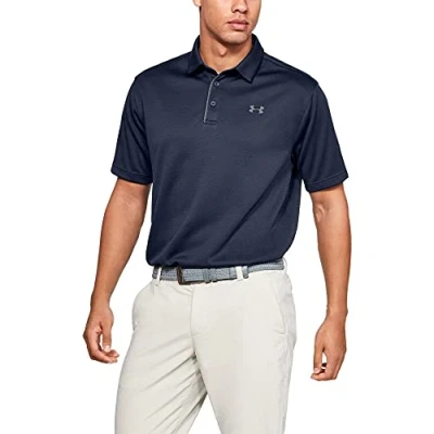 Image de Under Armour TECH Polo, Homme, Taille: XXL, Navy