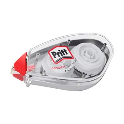 Image de PRITT Roller de correction COMPACT , réécriture immédiate résultat ultra propre 10 m bande, largeur fine 4,2 mm