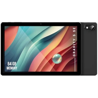 Image de SPC Gravity 5 SE Tablette 10 Pouces Grise, écran IPS InCell, Octa Core, 5000 mAh, 4 Go de RAM, 64 Stockage Extensible, Contrôle Parental Google Family Link, Android 13