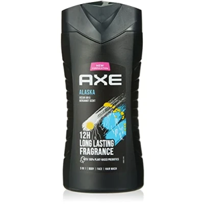 Image de Axe Gel douche et shampoing 3 en 1 Alaska pour une fraîcheur un parfum longue durée Testé dermatologiquement 250 ml pièce Menthe fraîche