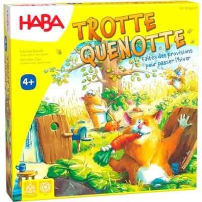 Image de HABA 302388 Trotte Quenotte Un jeu de société coopératif pour aider les enfants à apprendre résoudre des problèmes et établir priorités 5 ans plus