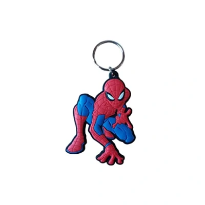 Image de Pyramid International Marvel Spiderman Porte clés Spider Man en caoutchouc, multicolore, taille unique