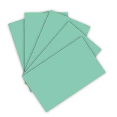 Image de folia Lot de 50 Feuilles Papier à Dessin en Couleur Menthe, Format A3, 130 g/m², comme Base pour Nombreux travaux manuels, 10263370
