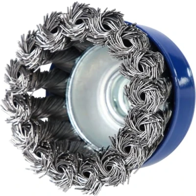 Image de BRILLIANT TOOLS BT103103 Brosse boisseau, Ø 65 mm avec embout M14 x 2,0 [Powered by KS TOOLS]