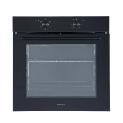 Image de GEDTECH Four encastrable multifonctions GFO76BL Noir 76L Chaleur tournante Grill Porte froide Fonctions vapeur