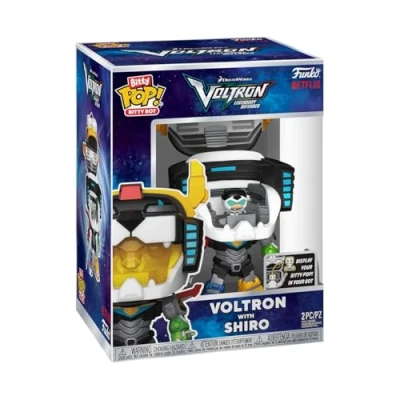 Image de Funko Bitty Bots : Voltron Legendary Defender avec Shiro ! Pop 0.9 inch &amp; 4.85 Classic A Collectionner Idée Cadeau Présentoir