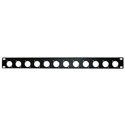 Image de FONESTAR FRP 31XLR Panel 1U Noir pour Rack 19&quot; Montage en Compatible avec Serveur, Ordinateur de Bureau, CPU