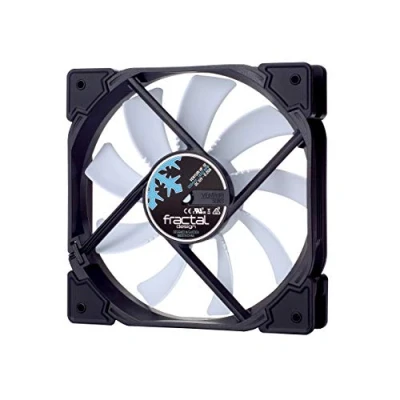 Image de Fractal Design Venturi HF 12 Blanc Fan d&#039;ordinateur Optimisé pour Un débit d&#039;air élevé LLS Roulements Jambes de Forme aérodynamique 12v 120 mm (Single)