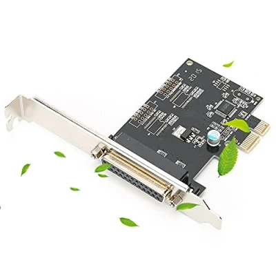 Image de Adaptateur PCI E parallèle DB25, de Carte Conversion Express vers Port DB25 LPT pour imprimantes, programmeurs, scanners, etc.