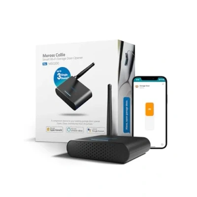 Image de Meross Ouvre porte de garage Wi Fi intelligent compatible avec 3 portes