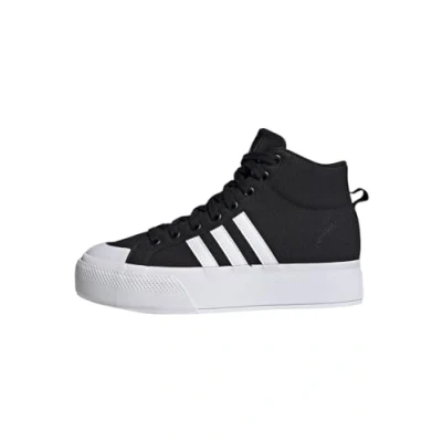 Image de adidas Femme Bravada 2.0 Platform Mid Shoes Vulcanized, Core Black/FTWR White/Core Black, 38 EU