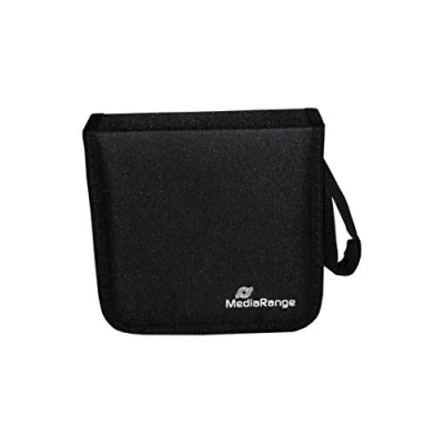 Image de Portefeuille CD/DVD MediaRange Box50 24 disques Noir Mixte