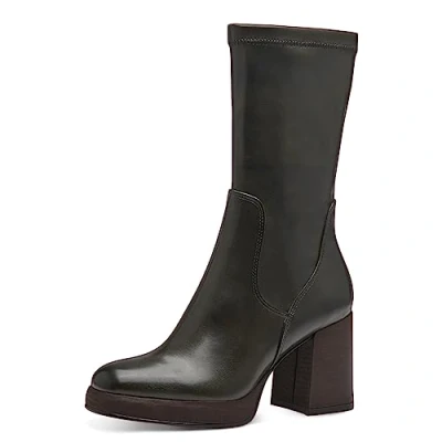 Image de MARCO TOZZI Femme 2 25345 41 Bottines à Talons, Olive, EU