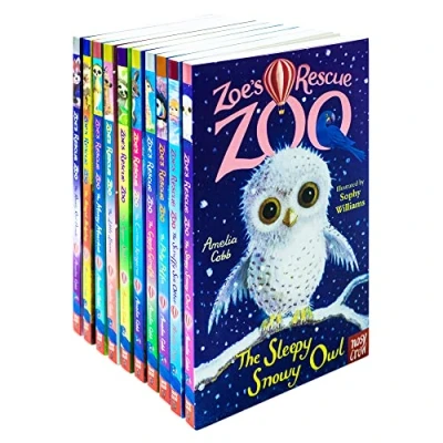 Image de Zoe&#039;s Rescue Zoo Collection 10 Books Set by Amelia Cobb (Messy Merrkat, Scruffy Sea Otter, Sleepy Snowy Owl....)