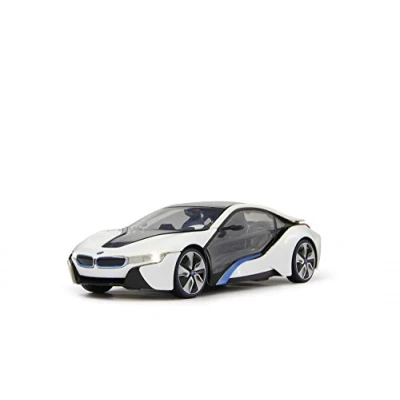 Image de Maquette Voiture Jamara BMW I8 1:14 Noir Piles télécommande incluses