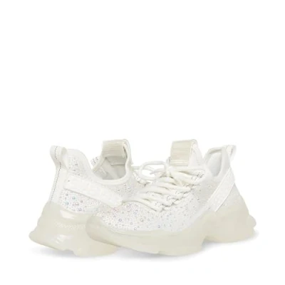 Image de Steve Madden Femme Maxima Basket, Blanc nacré, 40 EU