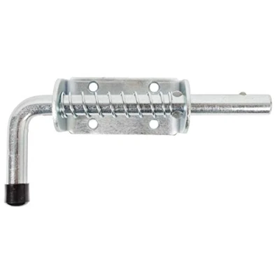 Image de Alberts 204815 Verrou de box type Pistolet avec poignée ronde et ressort passivé platine 85 x 40 mm boulon Ø14 176