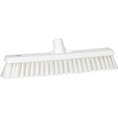 Image de Vikan Balai souple polyester blanc 41 cm, Convient aux Porcs l&#039;élevage d&#039;animaux