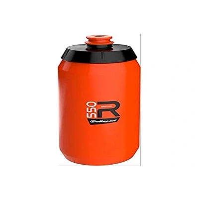 Image de Polisport 8645600008 Bidon vélo du modèle R Collection R550 d&#039;une contenance de 550ml. Bouteille d&#039;eau pour cyclistes sans BPA en couleur orange